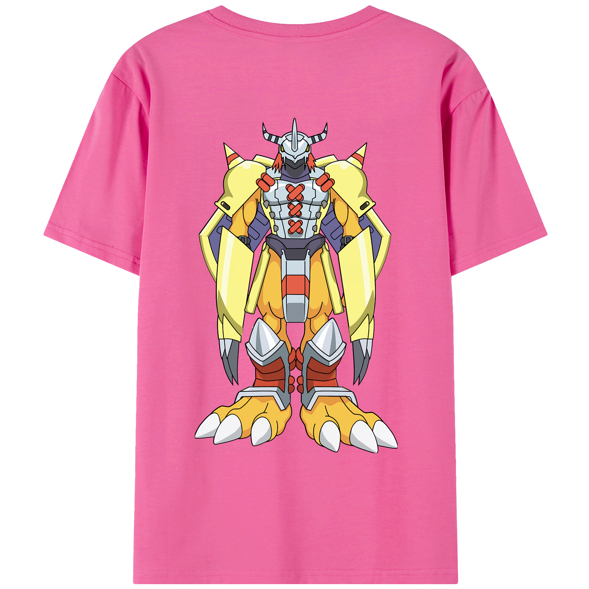 （画像用） Digimon デジタルモンスター/デジモン レディース半袖Tシャツ(バックプリント)